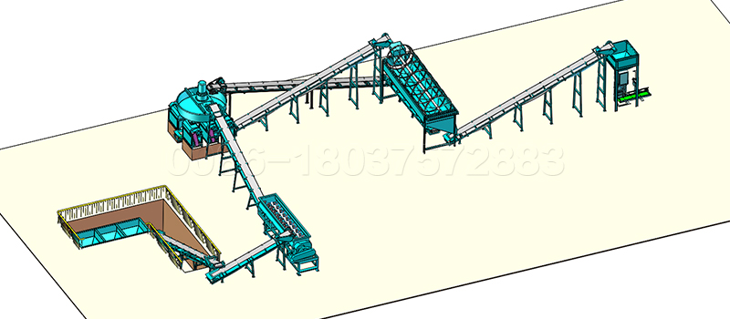 bentonite pellet production line